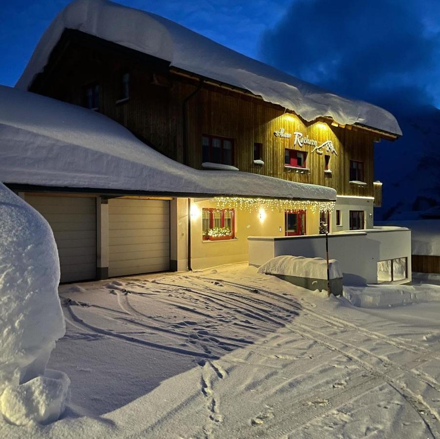 Haus Rothorn Lejlighed Schröcken Eksteriør billede
